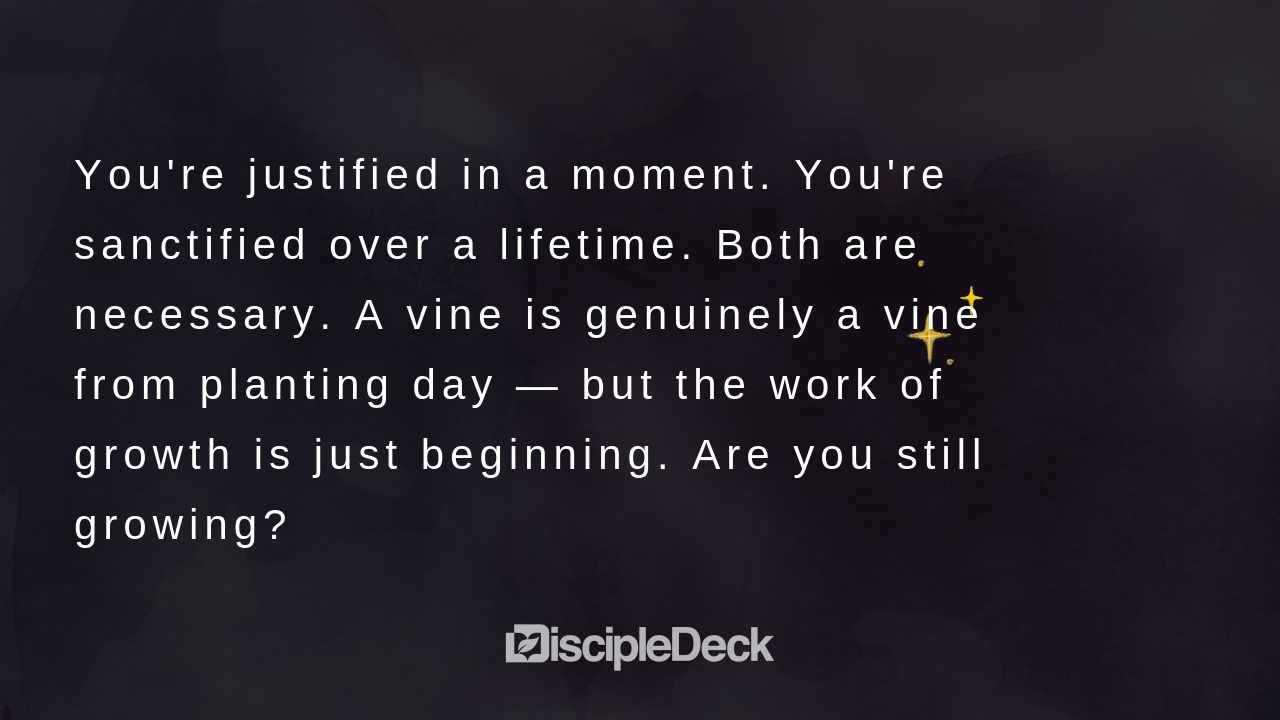 Sharable DiscipleDeck e-tract for The Growing Season