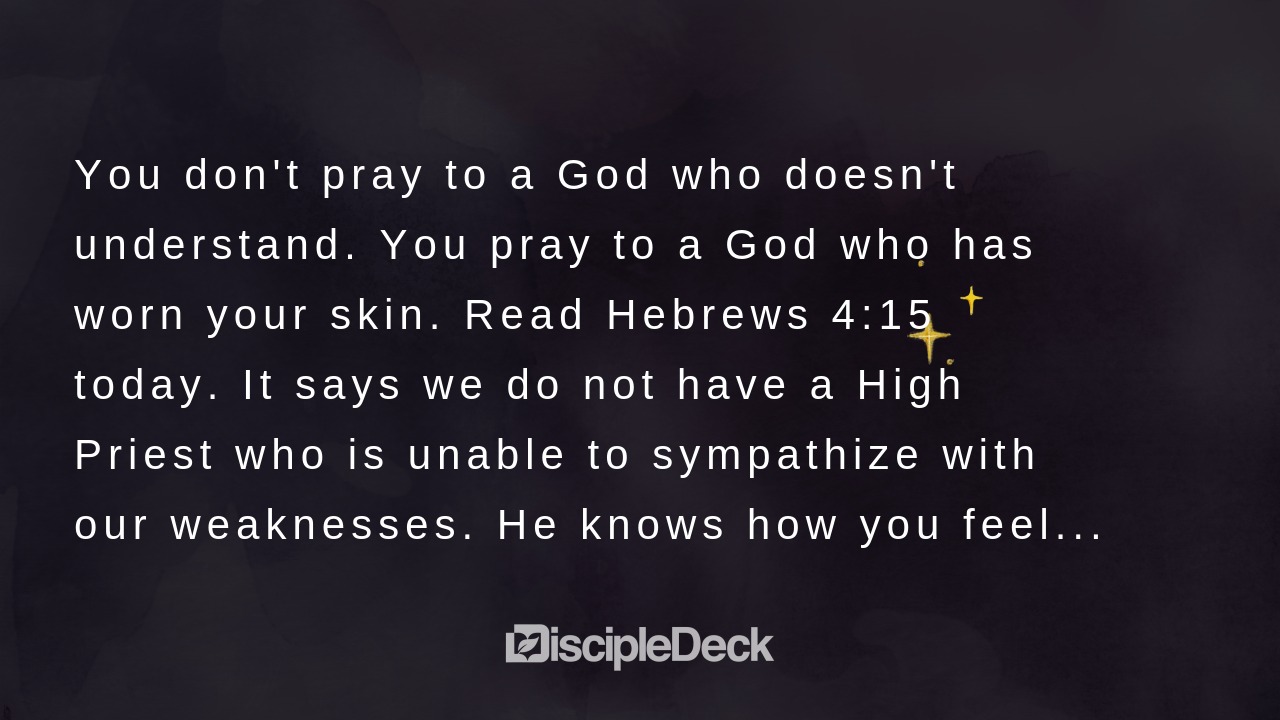Sharable DiscipleDeck e-tract for The Author on the Stage
