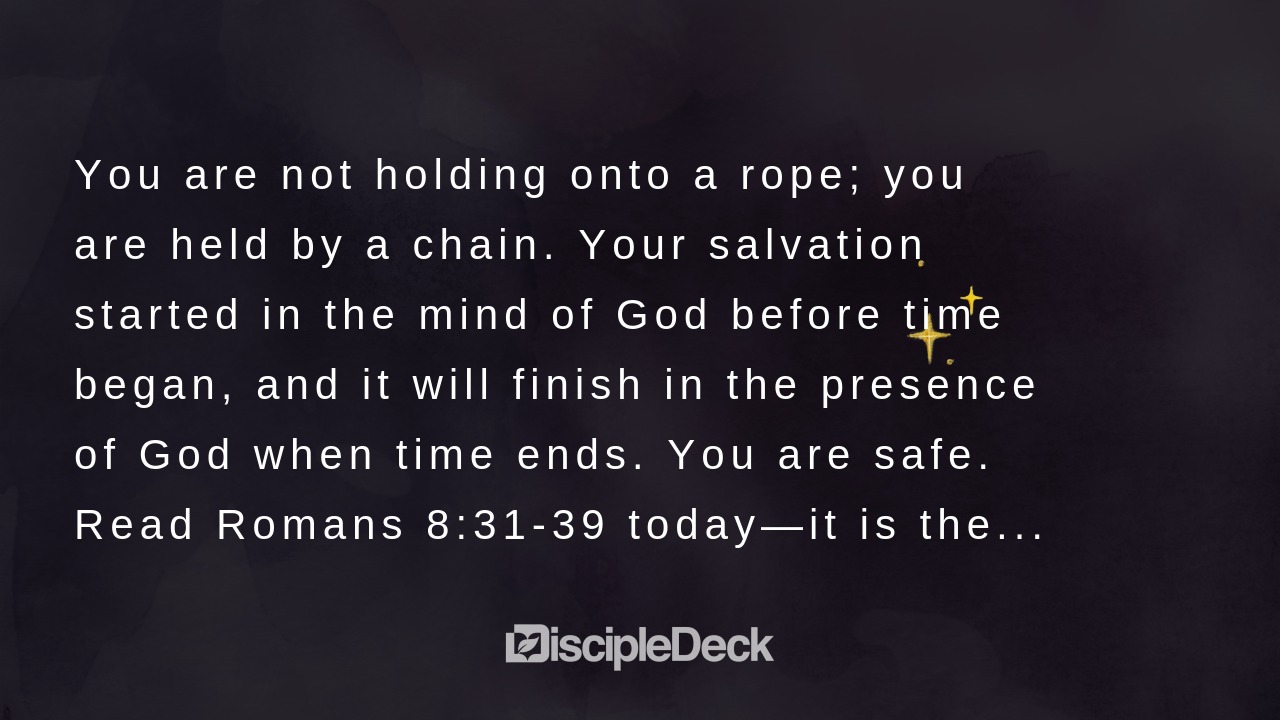 Sharable DiscipleDeck e-tract for The Golden Chain 