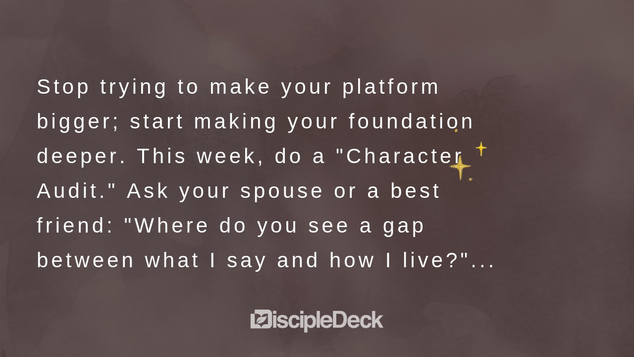 Sharable DiscipleDeck e-tract for  The Iceberg
