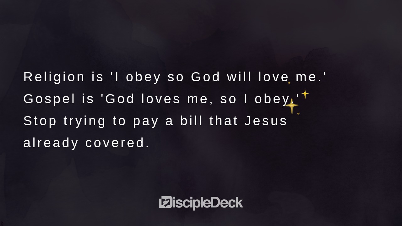 Sharable DiscipleDeck e-tract for The Gift Card