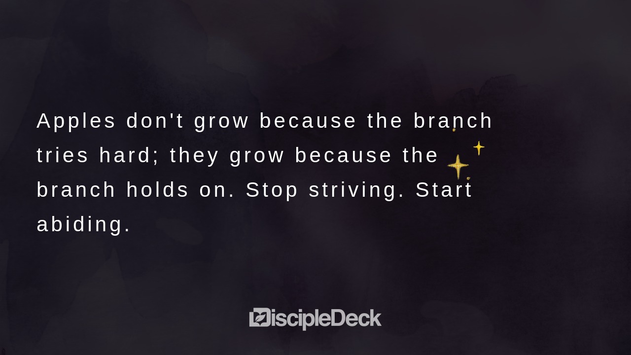 Sharable DiscipleDeck e-tract for The Branch and the Sap