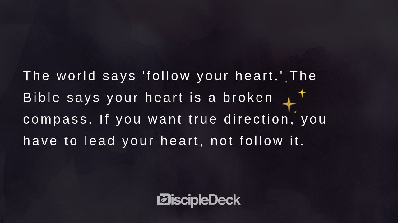Sharable DiscipleDeck e-tract for The Broken Compass