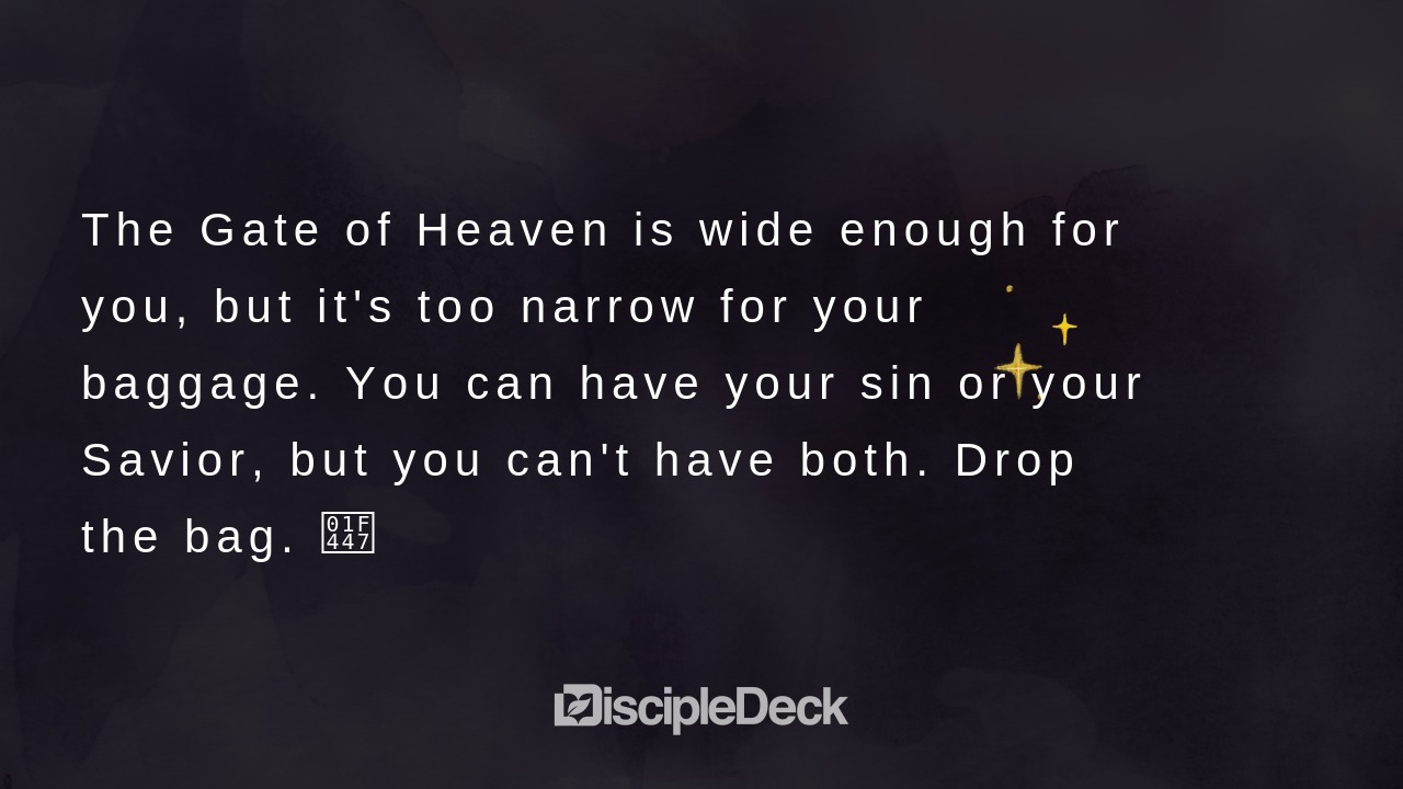 Sharable DiscipleDeck e-tract for The Turnstile