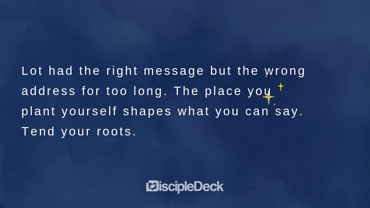 Sharable DiscipleDeck e-tract for The Harvest of Compromise