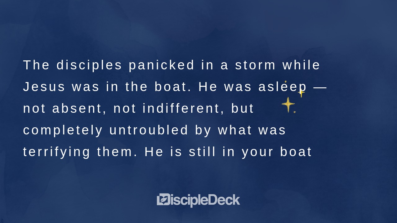 Sharable DiscipleDeck e-tract for The Sleeping Lord