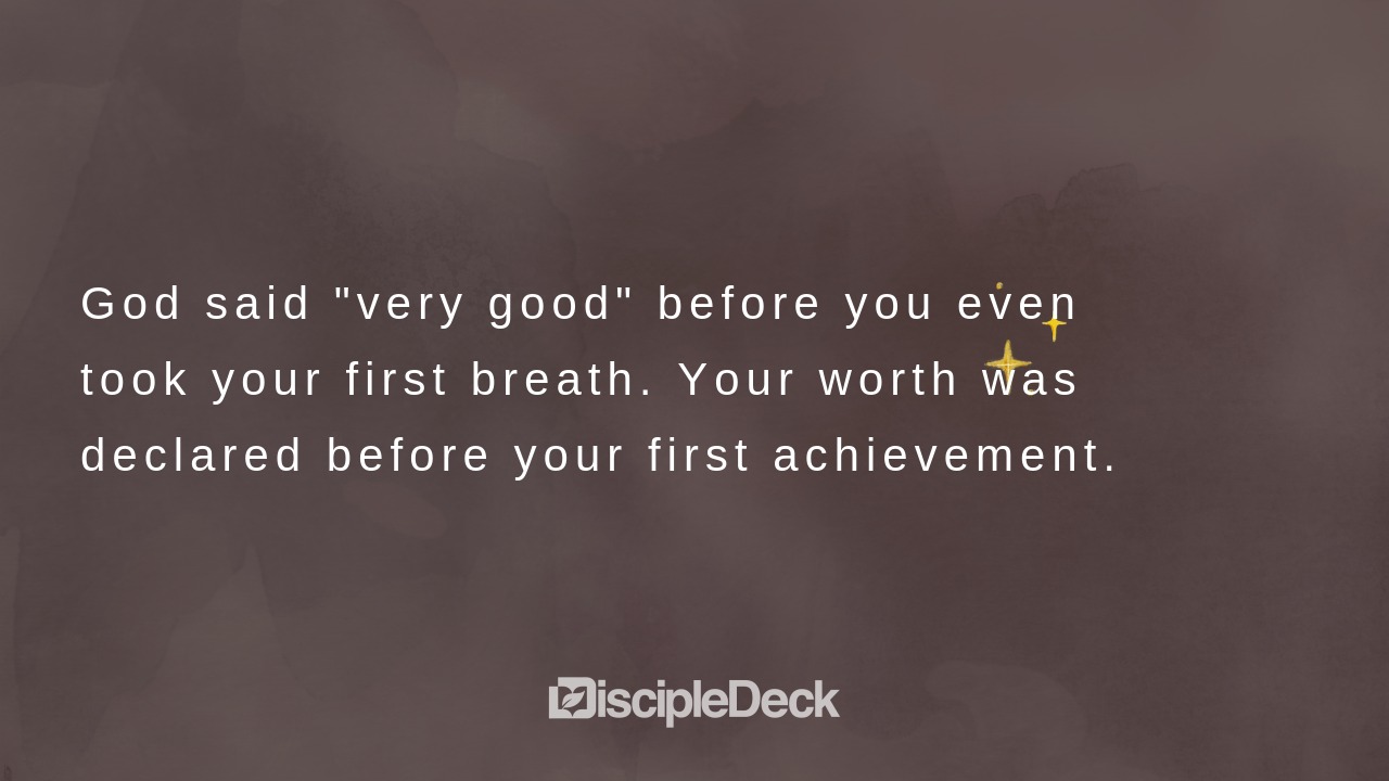 Sharable DiscipleDeck e-tract for Good Before You Arrived