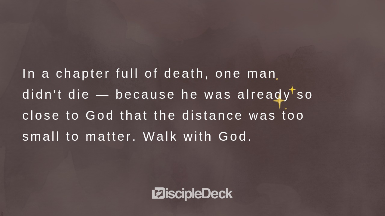 Sharable DiscipleDeck e-tract for The One Who Did Not Die