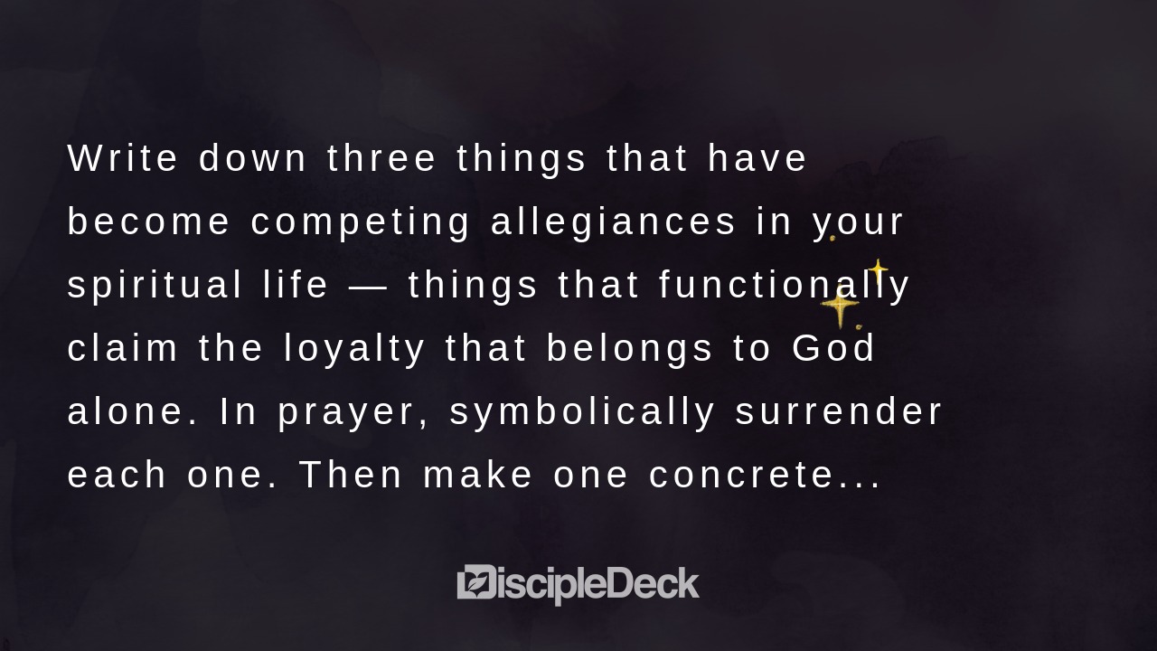 Sharable DiscipleDeck e-tract for Going Back to the Altar 