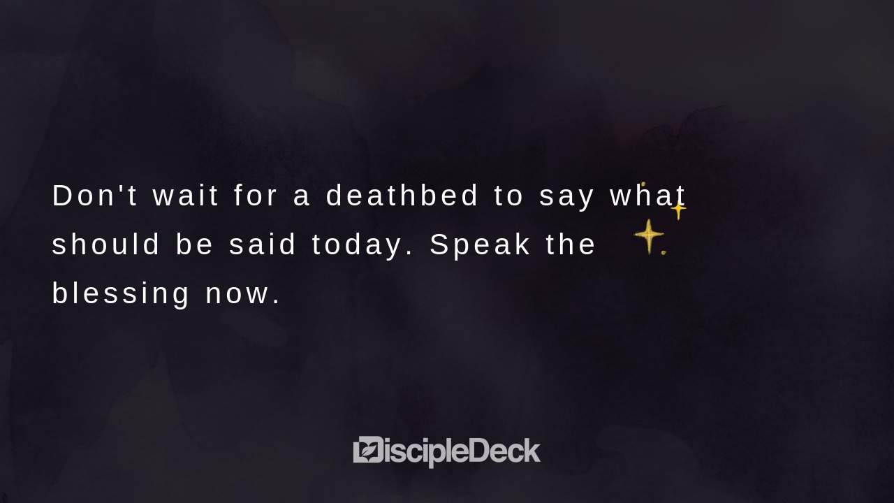 Sharable DiscipleDeck e-tract for Words That Shape a Future