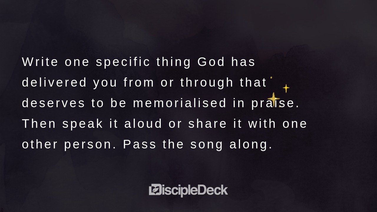 Sharable DiscipleDeck e-tract for The Song After the Sea 