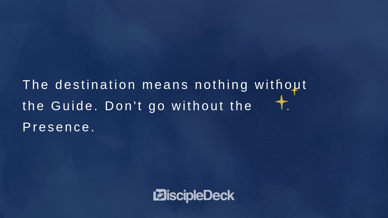 Sharable DiscipleDeck e-tract for Show Me Your Glory