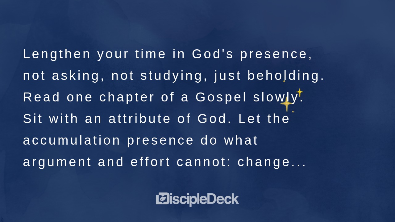 Sharable DiscipleDeck e-tract for New Tablets, Shining Face