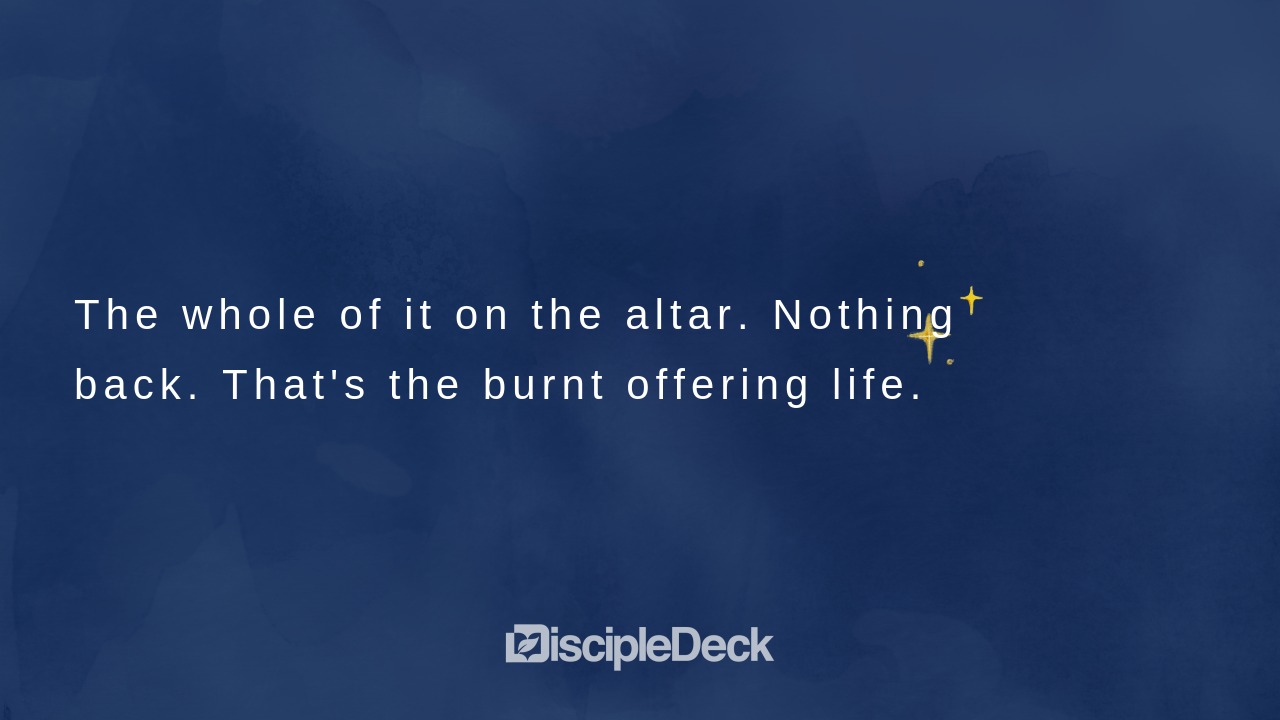 Sharable DiscipleDeck e-tract for The Whole of It