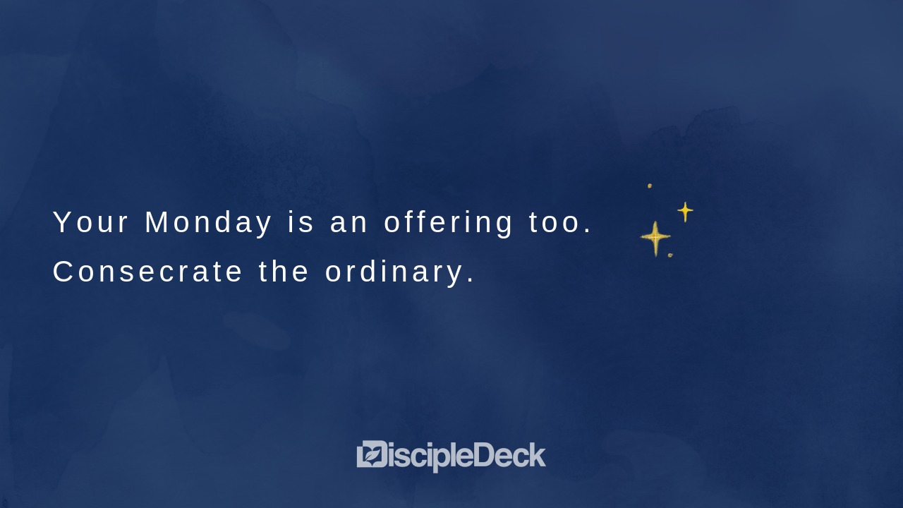 Sharable DiscipleDeck e-tract for The Gift of Everyday Work