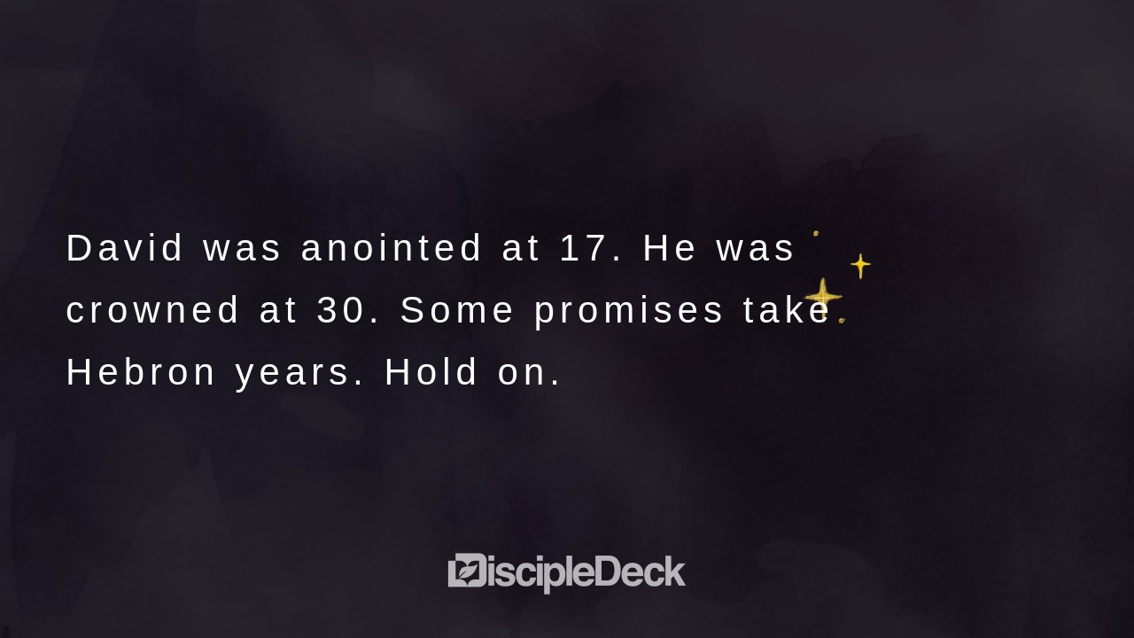 Sharable DiscipleDeck e-tract for King Over All Israel at Last