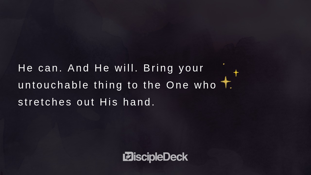 Sharable DiscipleDeck e-tract for Lord, If You Will, You Can Make Me Clean
