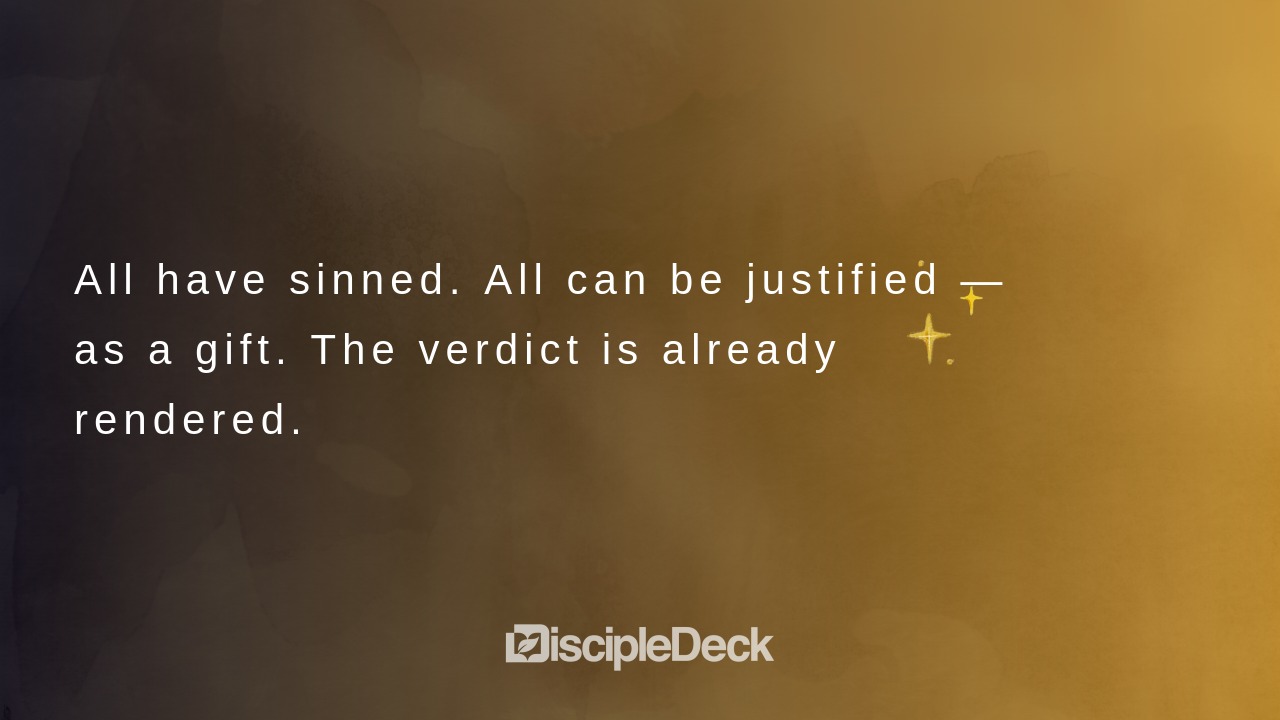 Sharable DiscipleDeck e-tract for All Have Sinned
