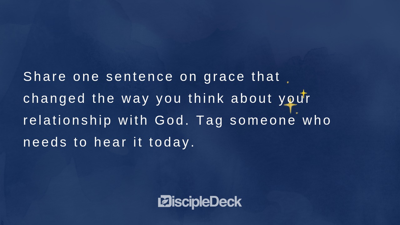 Sharable DiscipleDeck e-tract for By Grace You Have Been Saved