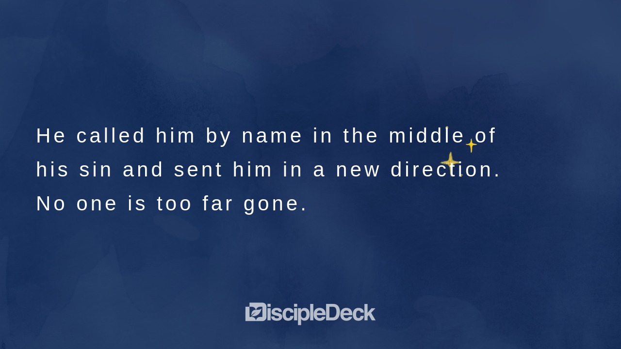 Sharable DiscipleDeck e-tract for The Road to Damascus